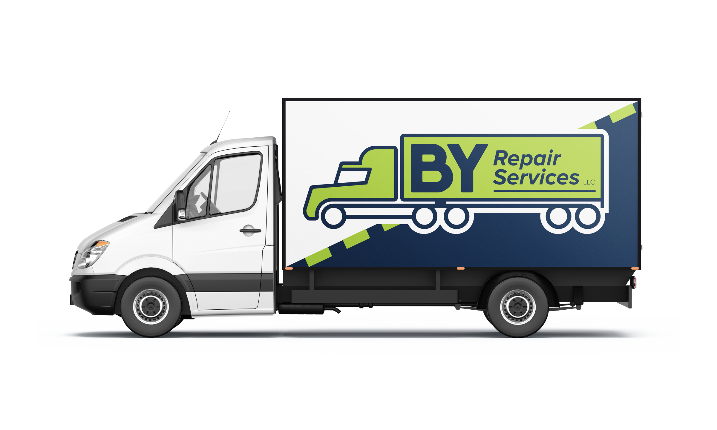 BY Repair Truck Mockup